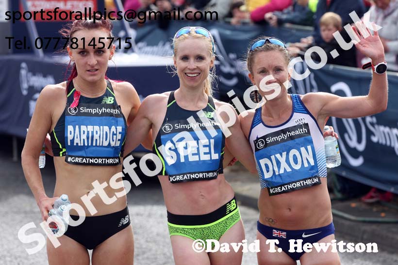 Womens Great North Run, 2017 Simplyhealth Great North Run. Photo: David T. Hewitson/Sports for All Pics